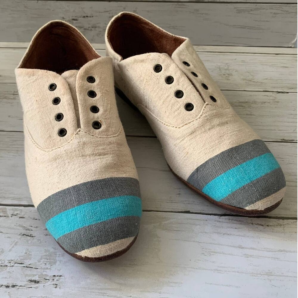 Osborn for Lem Lem Casual Lace Up‎ Shoes in Cream